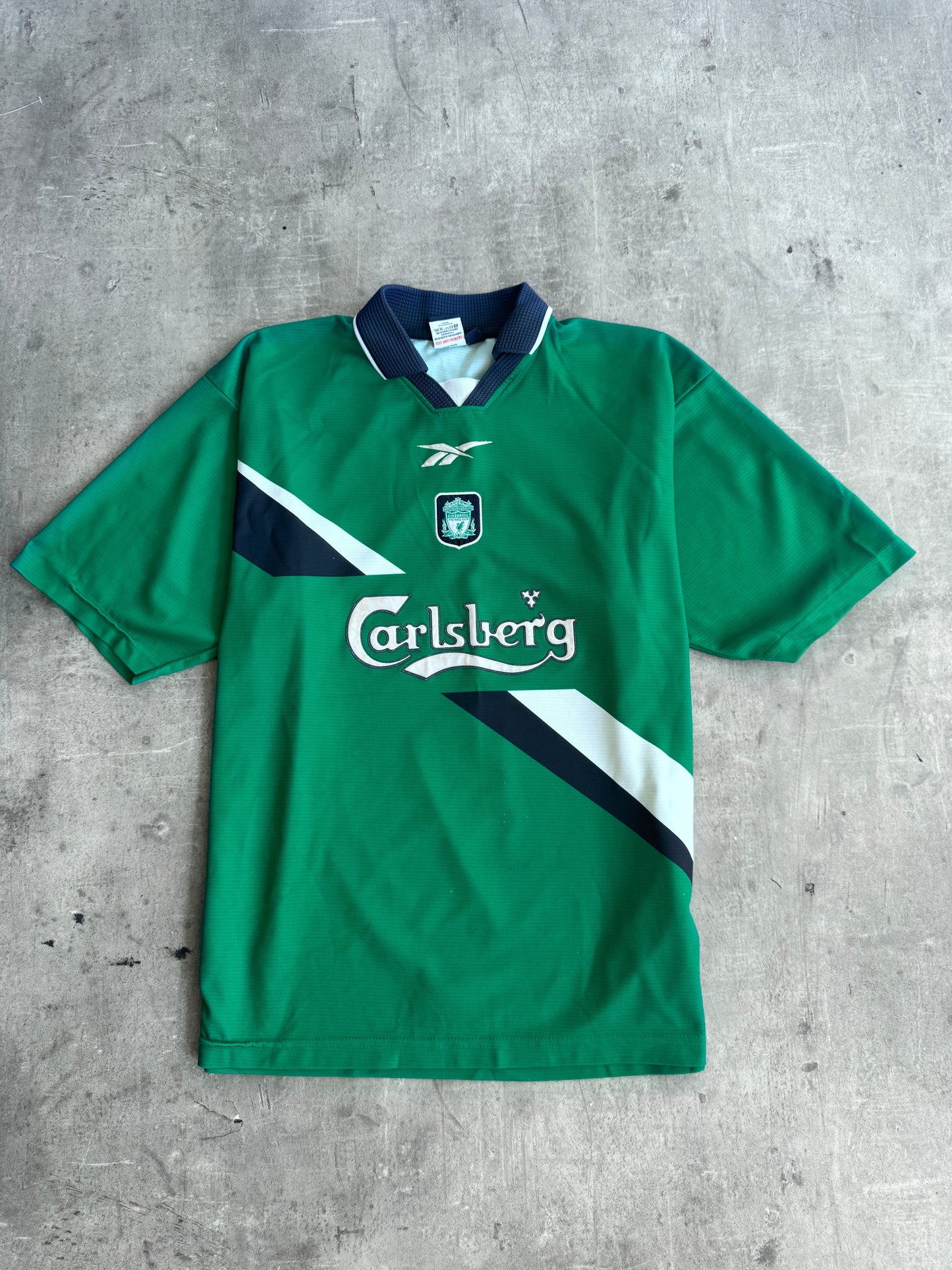 1999/2000 Liverpool x Reebok Away Football Shirt | Large, Multicoloured