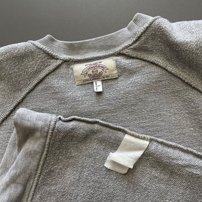 Armani Jeans Grey 90s Raglan Sweatshirt | Large, Grey