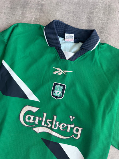 1999/2000 Liverpool x Reebok Away Football Shirt | Large, Multicoloured