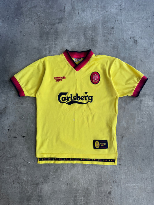 1997/1999 Liverpool x Reebok Away Football Shirt | Large, Multicoloured