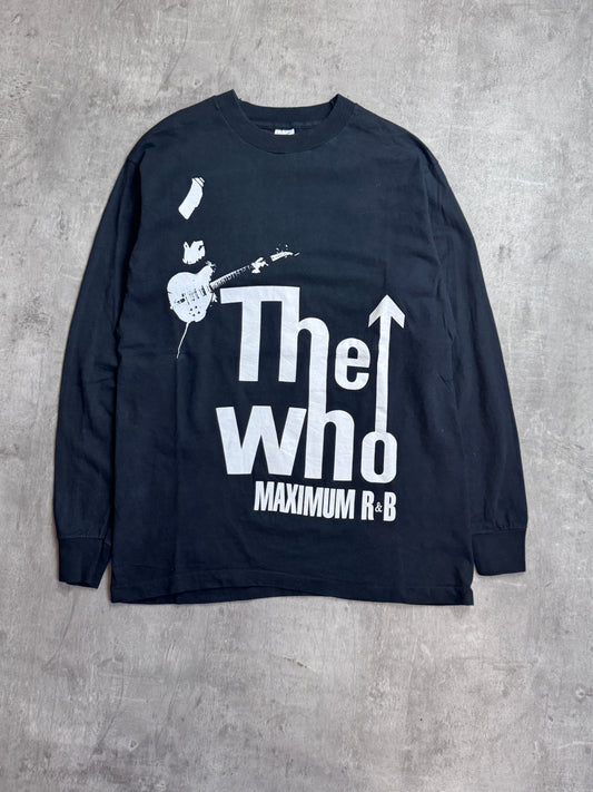 1990s The Who "Maximum R&B" Black Graphic Longsleeve