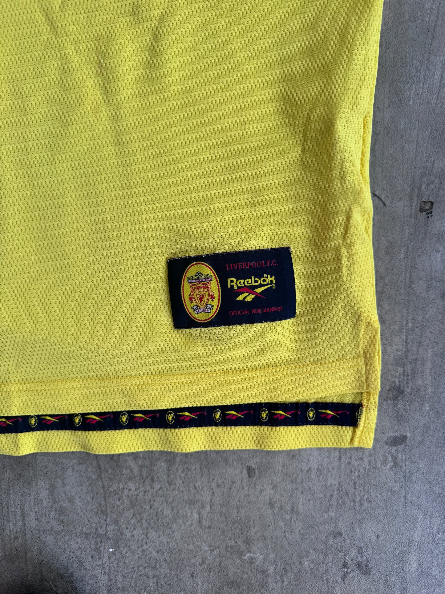 1997/1999 Liverpool x Reebok Away Football Shirt | Large, Multicoloured