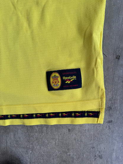 1997/1999 Liverpool x Reebok Away Football Shirt | Large, Multicoloured