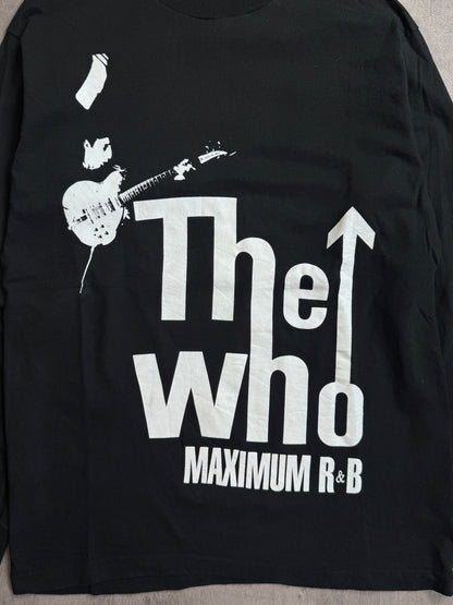 1990s The Who "Maximum R&B" Black Graphic Longsleeve