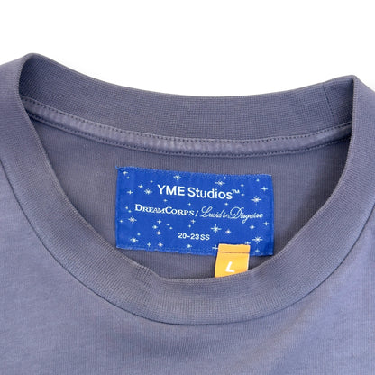 YME STUDIOS DREAMCORPS LUCID IN DISGUISE T-SHIRT SLATE L | Large, Slate