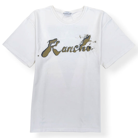 RHUDE RANCHO GRAPHIC T-SHIRT WHITE L | Large, White