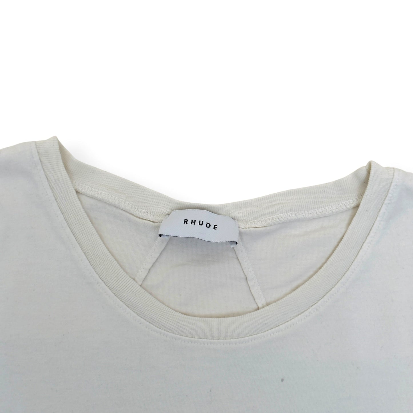 RHUDE RANCHO GRAPHIC T-SHIRT WHITE L | Large, White