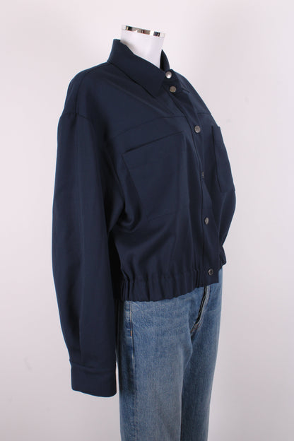 Weekend MaxMara Bomber Jacket Navy 16 | O/S, Navy