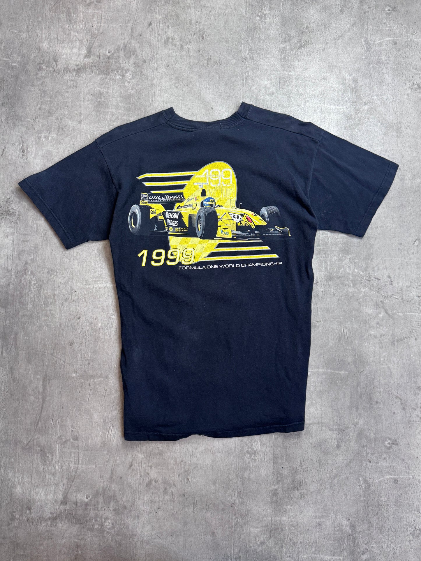 1990s Benson and Hedges Racing Black Graphic Tee