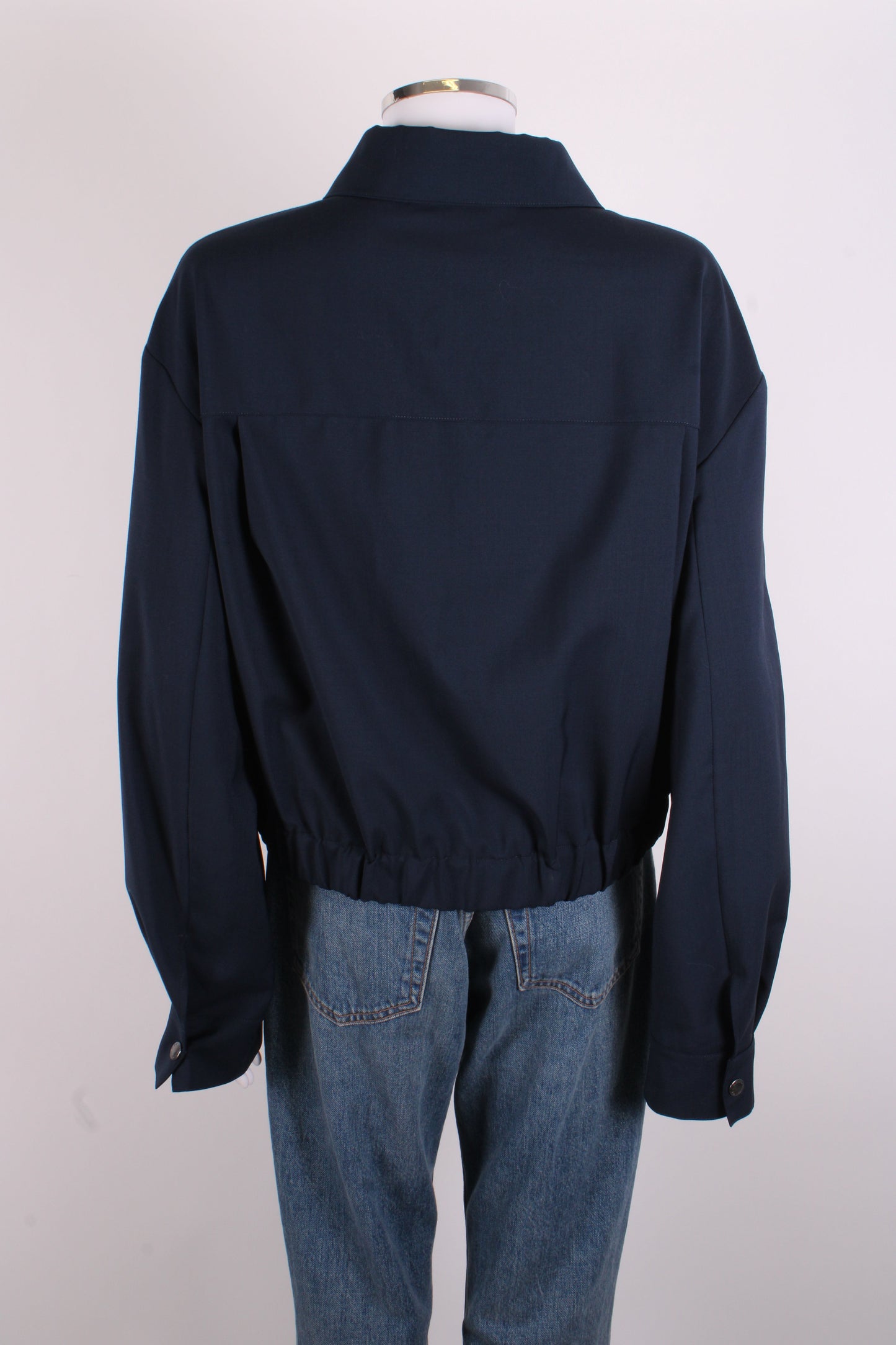Weekend MaxMara Bomber Jacket Navy 16 | O/S, Navy