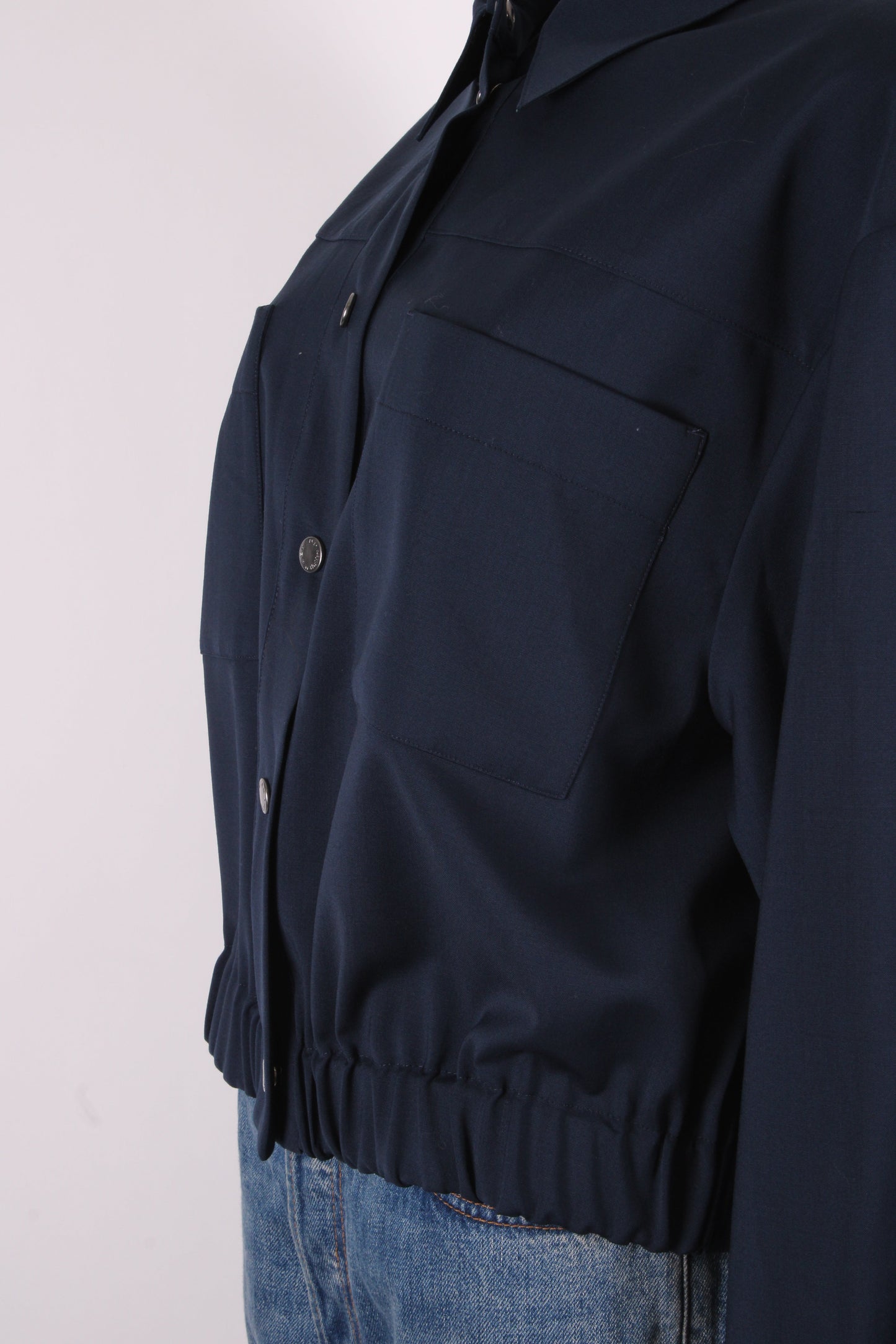 Weekend MaxMara Bomber Jacket Navy 16 | O/S, Navy