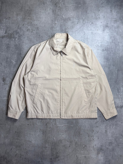 YSL Beige Lightweight Collared Blouson