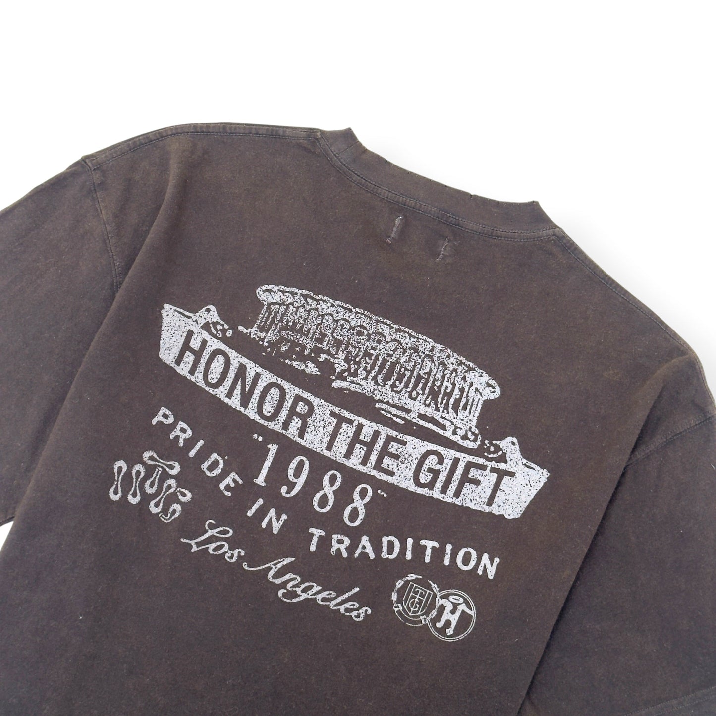 HONOR THE GIFT PRIDE IN TRADITION T-SHIRT BROWN L | Large, Brown