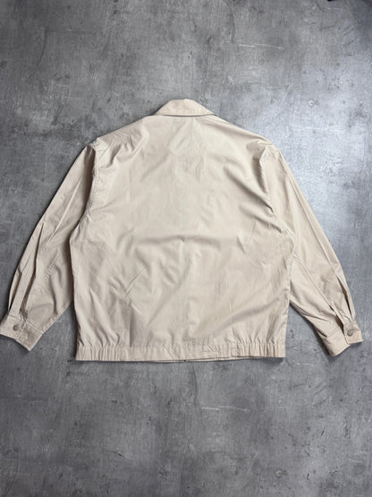 YSL Beige Lightweight Collared Blouson