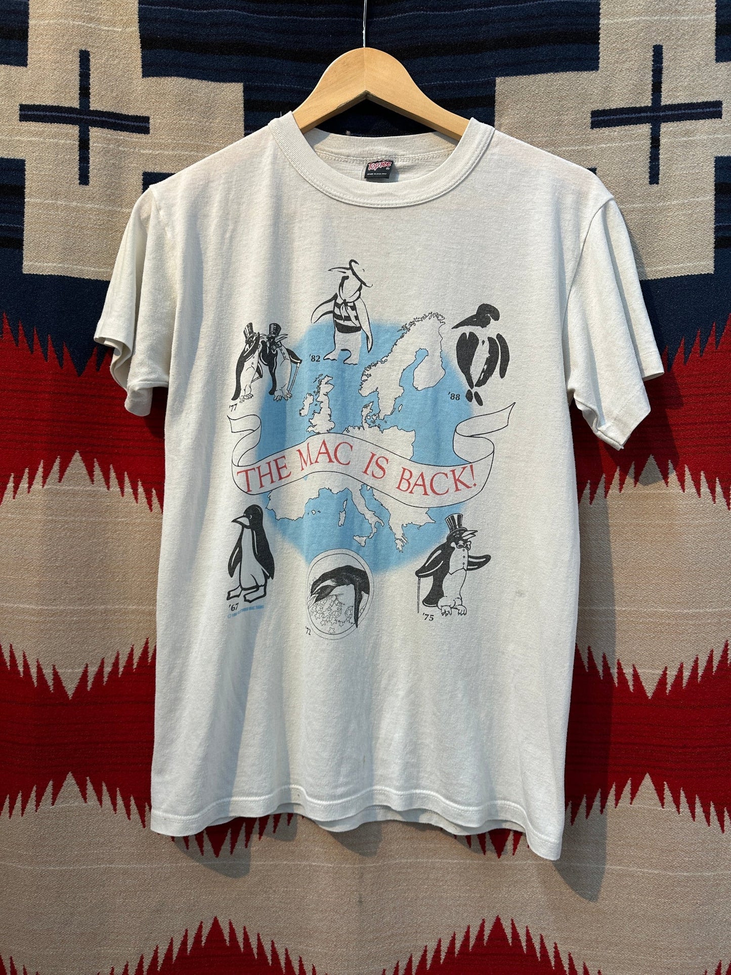 1988 Fleetwood Mac Mac is Back! Tour T-Shirt - M