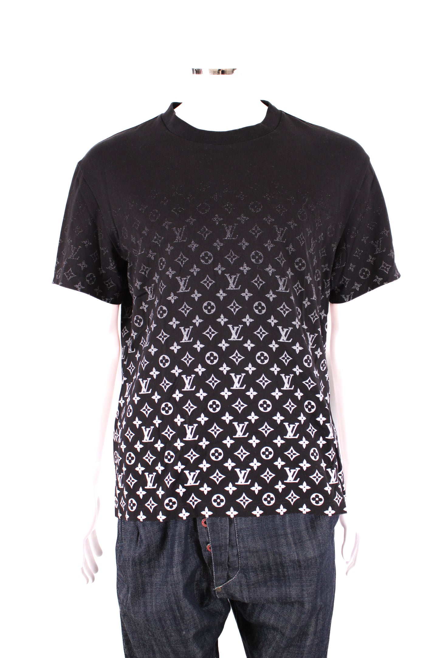 Louis Vuitton Monogram Gradient T-shirt Black XL | Default Title, Black
