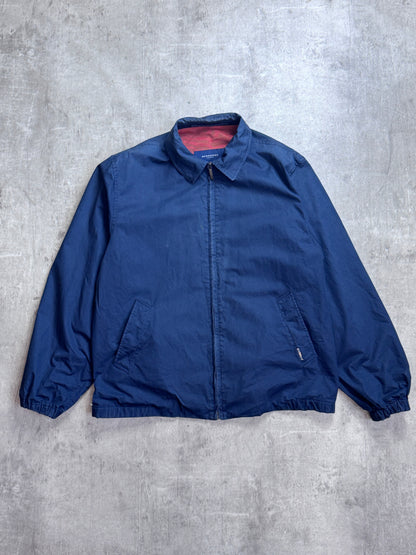 Burberry Washed Navy Mesh Lined Blouson