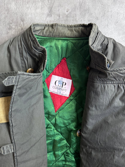 C.P. Company 1982 Dutch Police Triple Leather Uitility Bomber Jacket