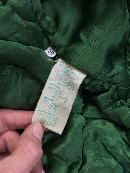 C.P. Company 1982 Dutch Police Triple Leather Uitility Bomber Jacket