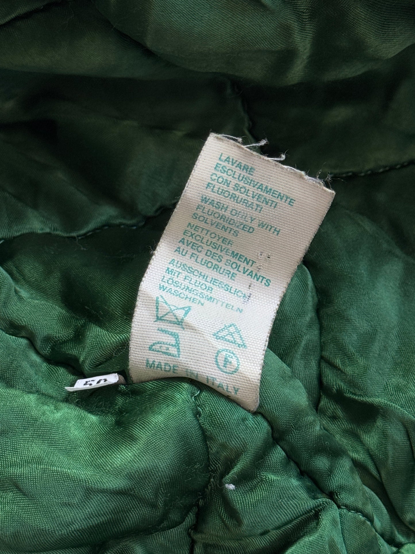 C.P. Company 1982 Dutch Police Triple Leather Uitility Bomber Jacket