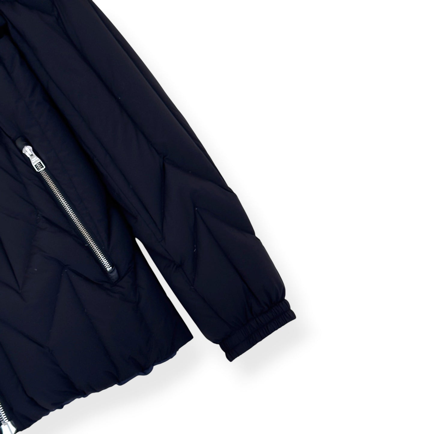 LOUIS VUITTON REVERSIBLE QUILTED DOWN BOMBER JACKET BLACK / NAVY 54 / XL | XL, Black