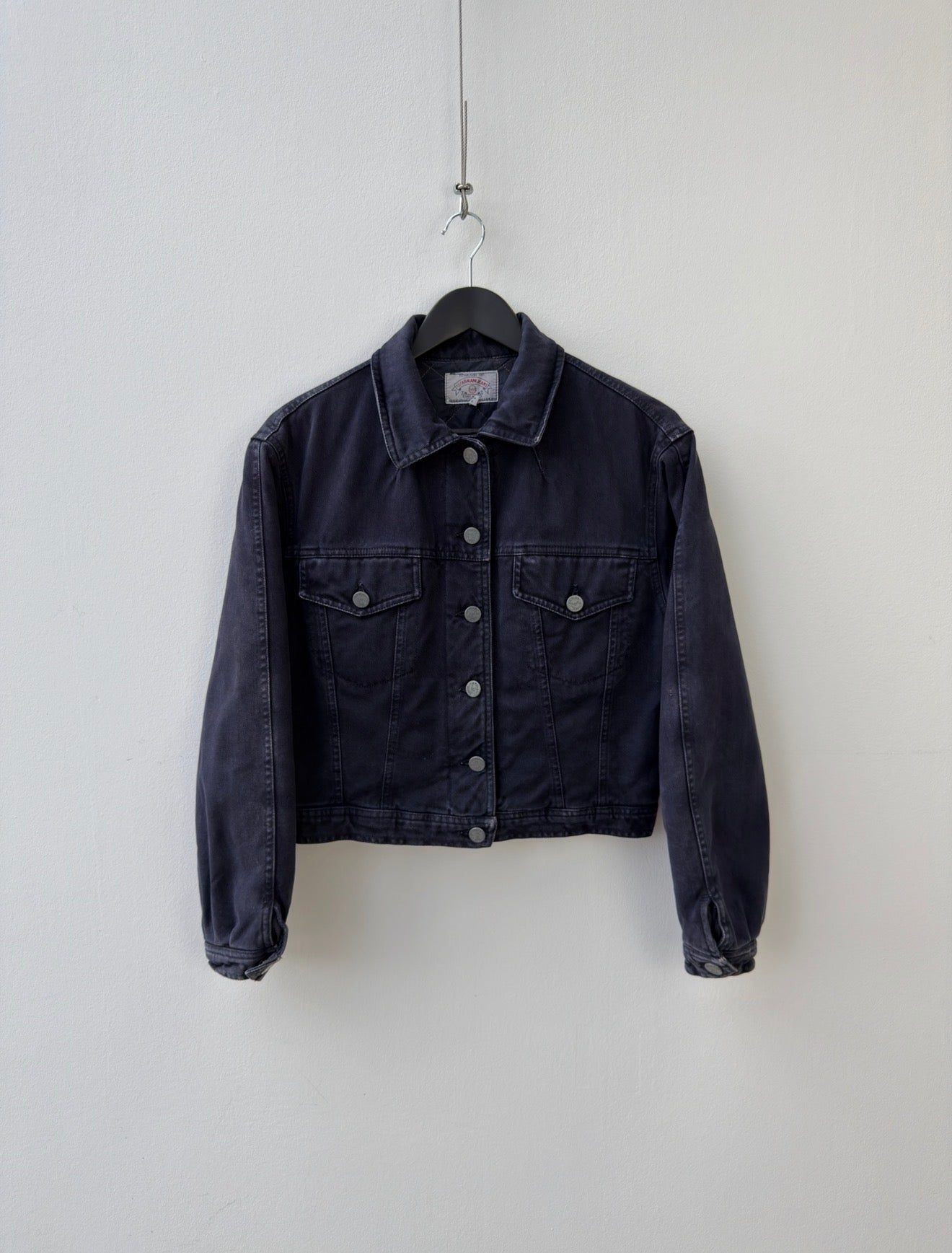 Armani Jeans 90s Padded Trucker Jacket | O/S, Navy