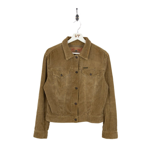 Diesel Corduroy Brown Cropped Jacket