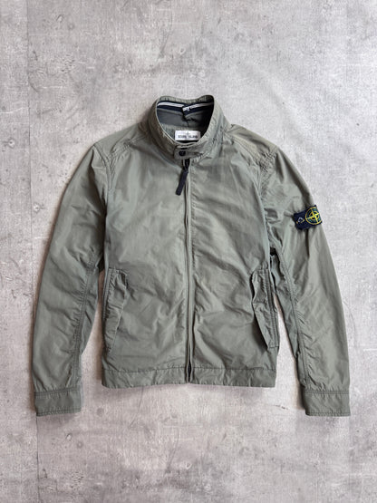Stone Island S/S 2013 Micro Reps Double Collar Green Tech Jacket