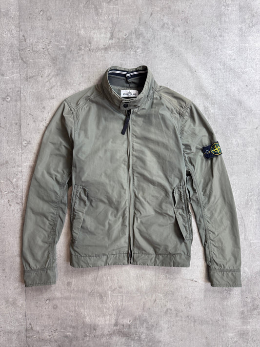 Stone Island S/S 2013 Micro Reps Double Collar Green Tech Jacket