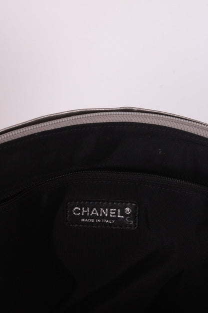 Chanel 31 Rue Cambon Tote Silver/ Black | O/S, Black