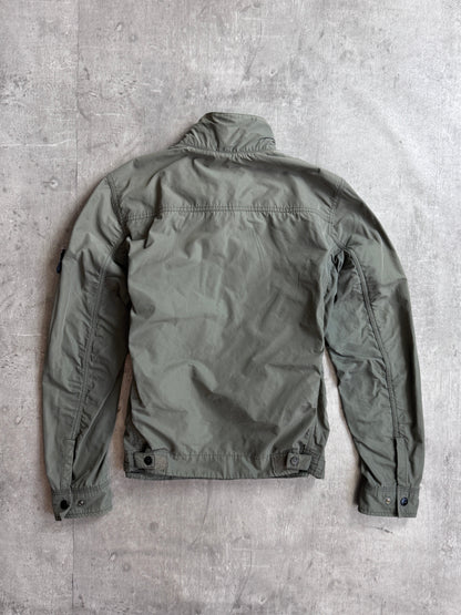 Stone Island S/S 2013 Micro Reps Double Collar Green Tech Jacket