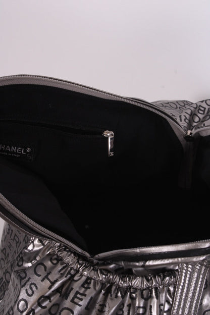 Chanel 31 Rue Cambon Tote Silver/ Black | O/S, Black