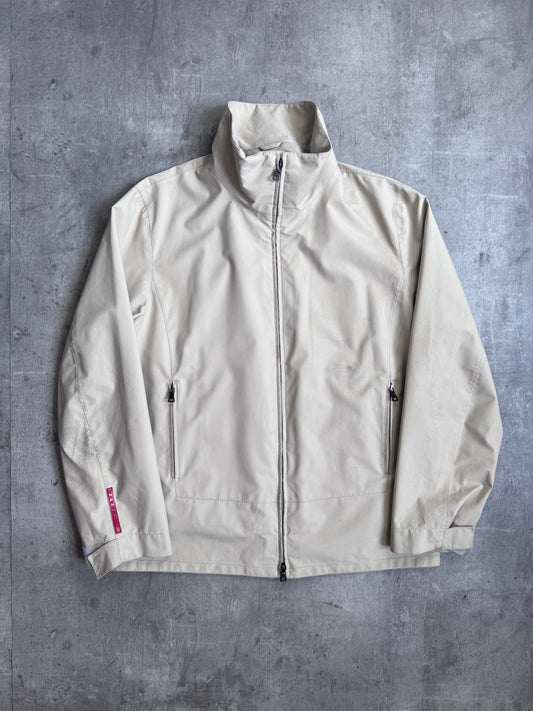 1990s Prada Cream Gore-Tex Tech Jacket SGV266 (Sold As Seen)