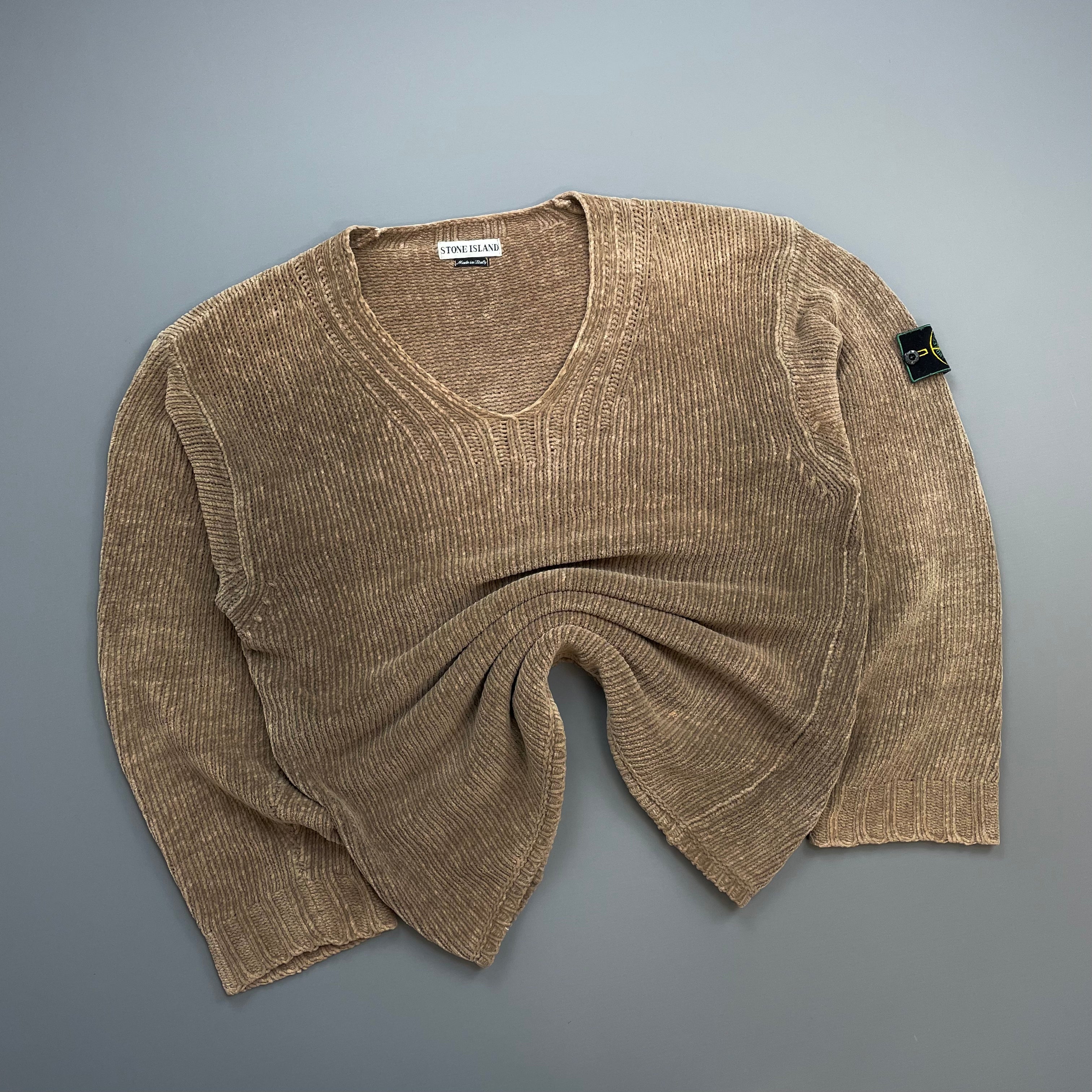 トップス 1997AW stone  knitwear ARCHIVE STONE ISLAND A/W 1997 KNITWEAR JUMPER. (S) – SEVENUES.