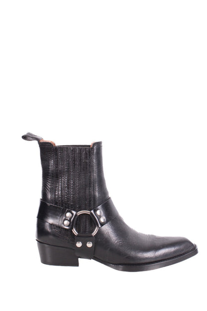 Paris Texas Helena Biker Ankle Boots Black 37.5 | O/S, Black
