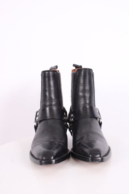 Paris Texas Helena Biker Ankle Boots Black 37.5 | O/S, Black