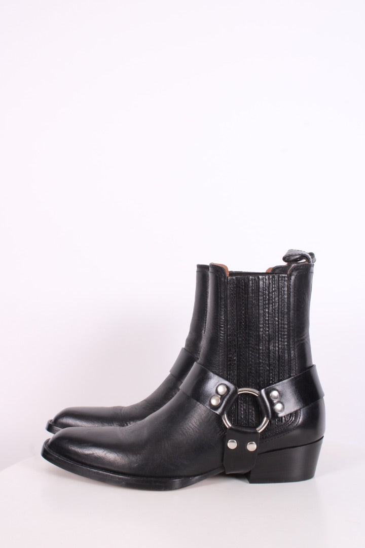 Paris Texas Helena Biker Ankle Boots Black 37.5 | O/S, Black