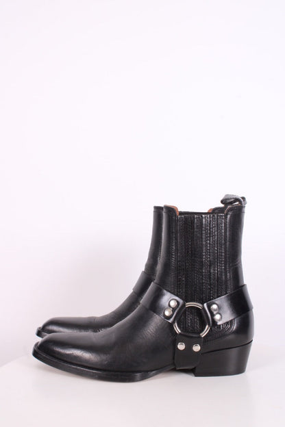Paris Texas Helena Biker Ankle Boots Black 37.5 | O/S, Black