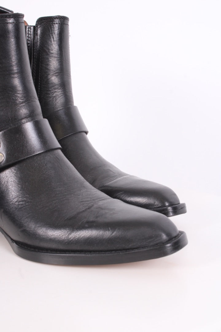 Paris Texas Helena Biker Ankle Boots Black 37.5 | O/S, Black