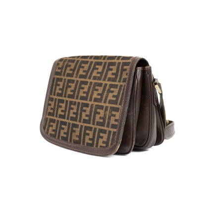 Fendi Monogram Strap Crossbody Bag