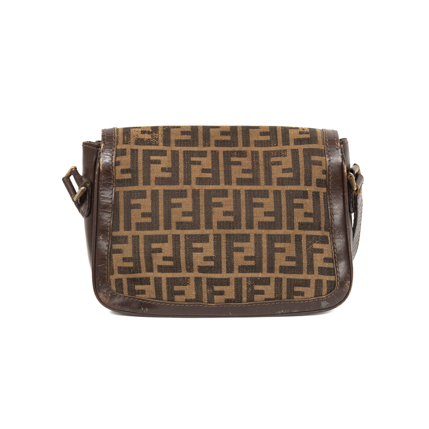 Fendi Monogram Strap Crossbody Bag