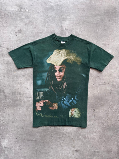 1990's Lenny Kravitz European Tour Single Stitch Graphic Tee | Large, Multicoloured