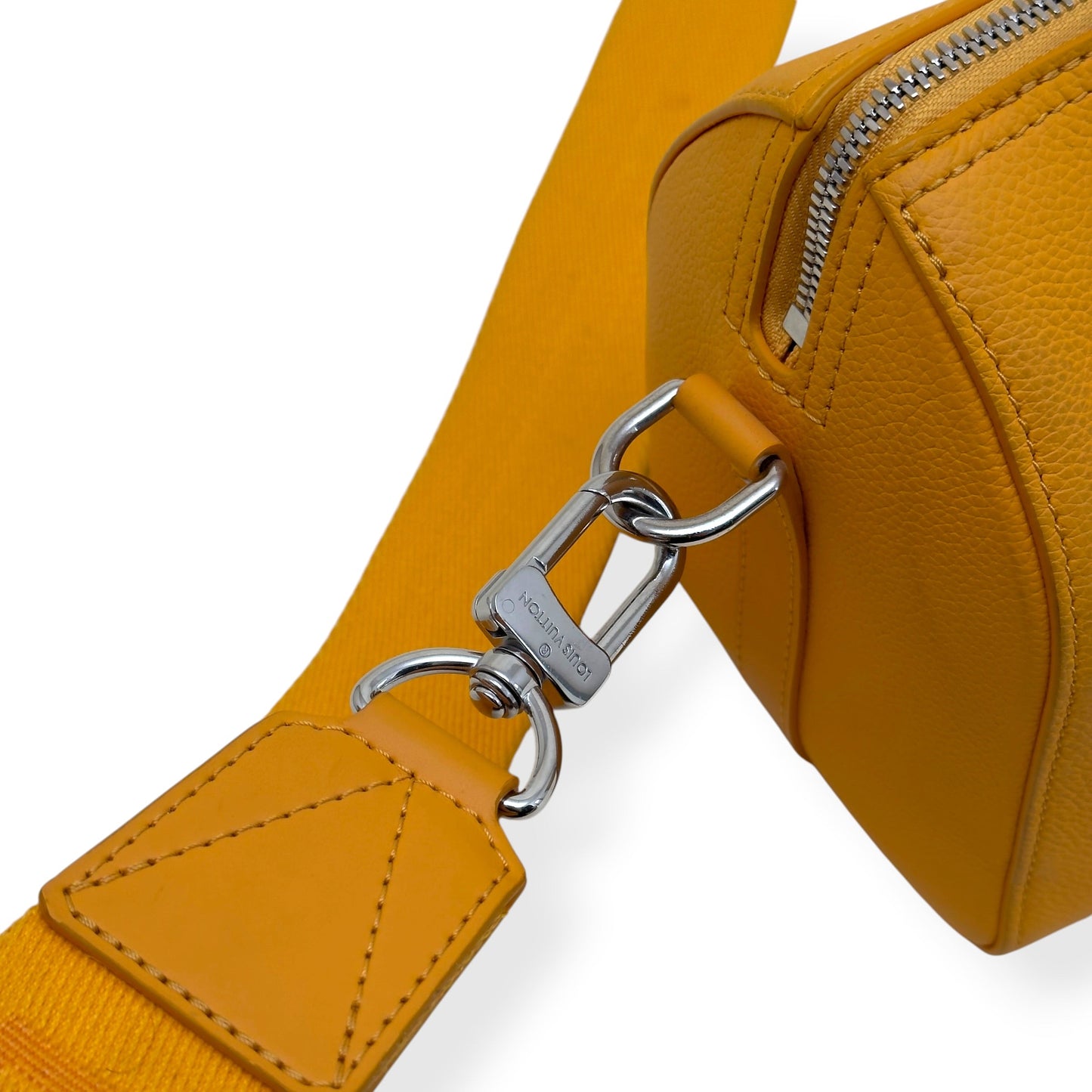 LOUIS VUITTON CITY KEEPALL AEROGRAM CROSSBODY BAG MUSTARD | O/S, Mustard