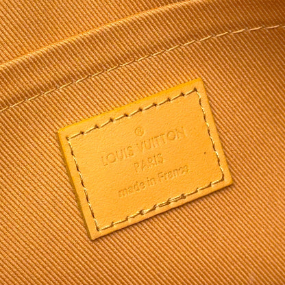 LOUIS VUITTON CITY KEEPALL AEROGRAM CROSSBODY BAG MUSTARD | O/S, Mustard