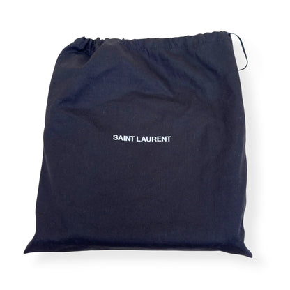 SAINT LAURENT LE 5 A 7 HOBO BAG BLACK | O/S, Black
