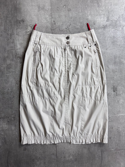 Prada Sport Nylon Stretch Utility Midi Skirt