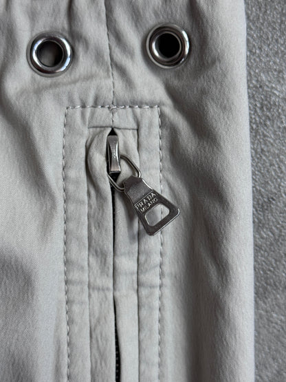 Prada Sport Nylon Stretch Utility Midi Skirt