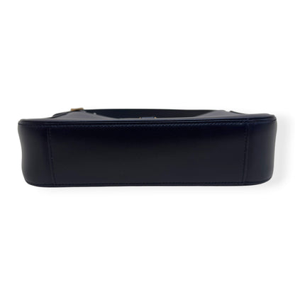 SAINT LAURENT LE 5 A 7 HOBO BAG BLACK | O/S, Black