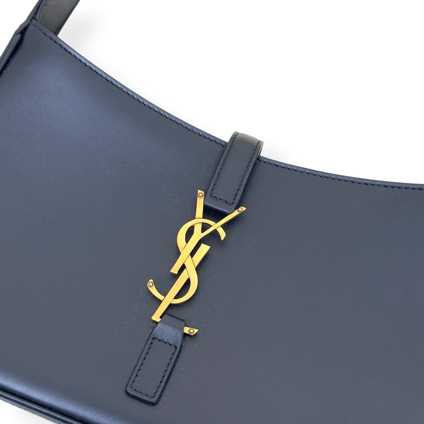 SAINT LAURENT LE 5 A 7 HOBO BAG BLACK | O/S, Black