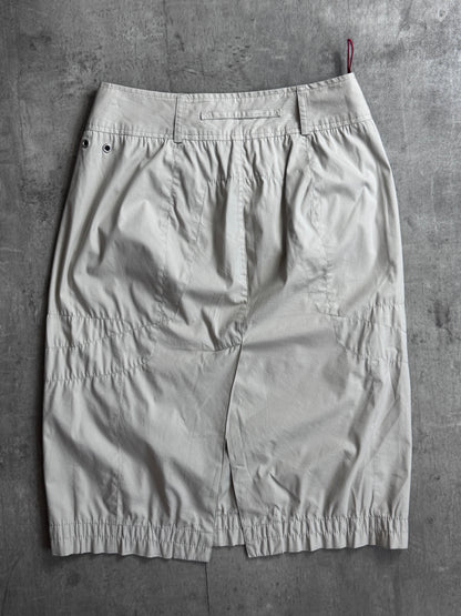 Prada Sport Nylon Stretch Utility Midi Skirt